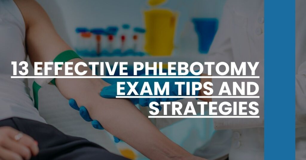 13 Effective Phlebotomy Exam Tips and Strategies Feature Image