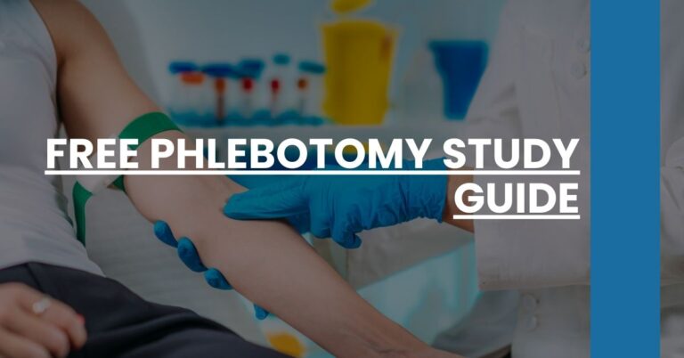 Free Phlebotomy Study Guide Feature Image