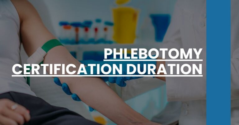 Phlebotomy Certification Duration Feature Image