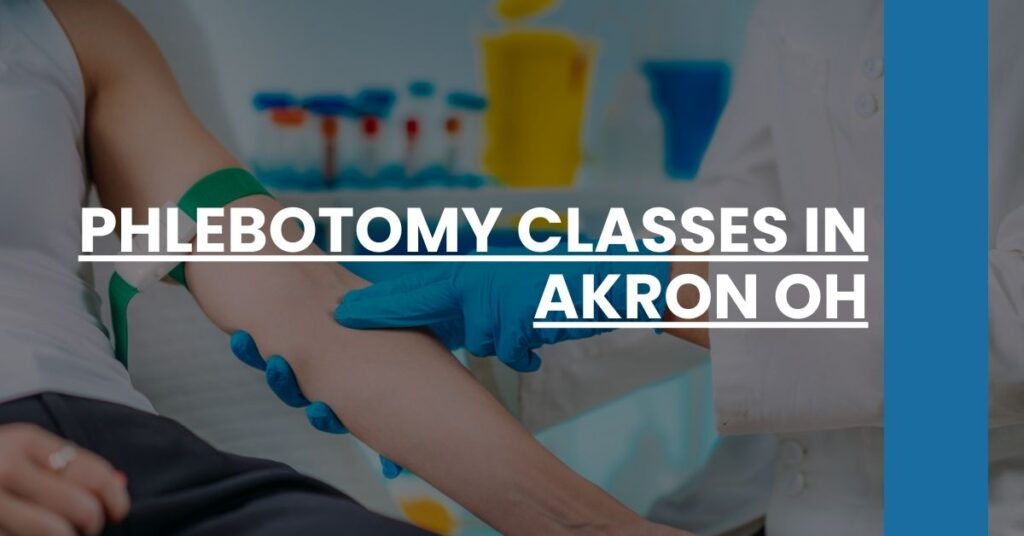 Phlebotomy Classes in Akron OH Feature Image