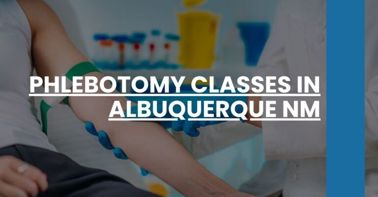 Phlebotomy Classes in Albuquerque NM Feature Image