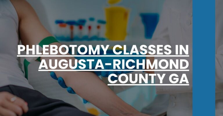 Phlebotomy Classes in Augusta-Richmond County GA Feature Image