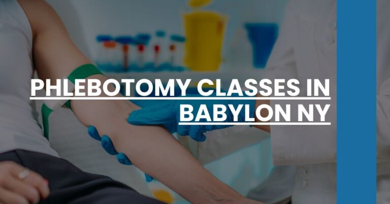 Phlebotomy Classes in Babylon NY Feature Image