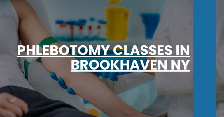 Phlebotomy Classes in Brookhaven NY Feature Image