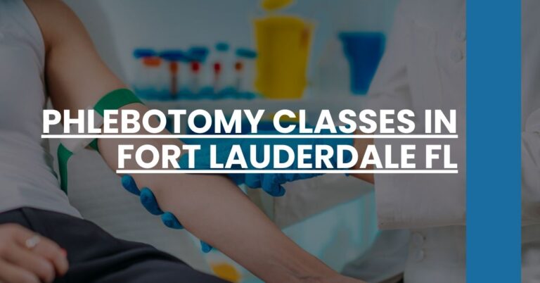 Phlebotomy Classes in Fort Lauderdale FL Feature Image