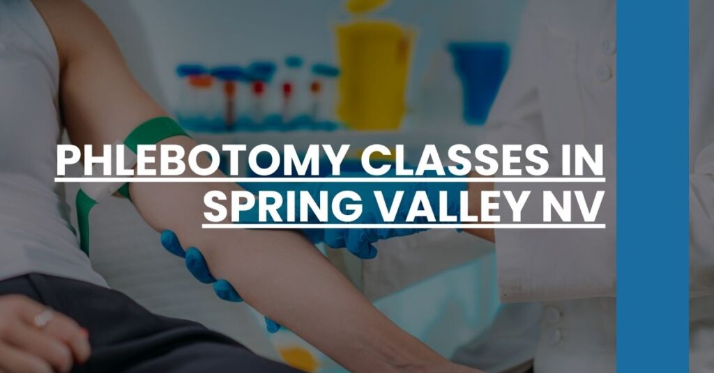 Phlebotomy Classes in Spring Valley NV Feature Image