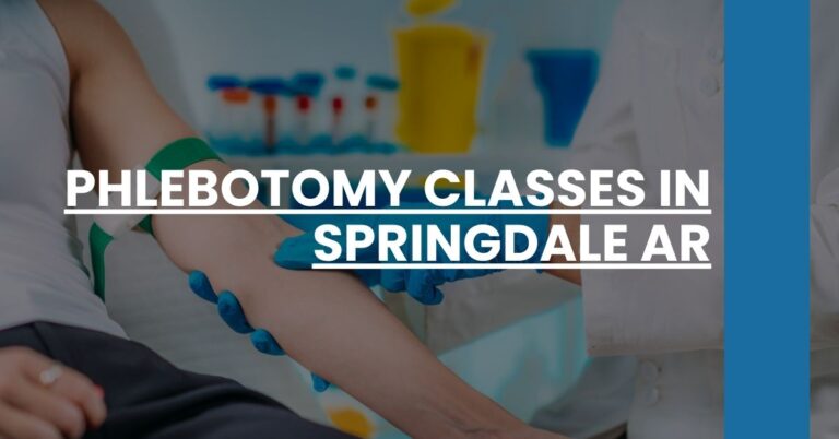 Phlebotomy Classes in Springdale AR Feature Image