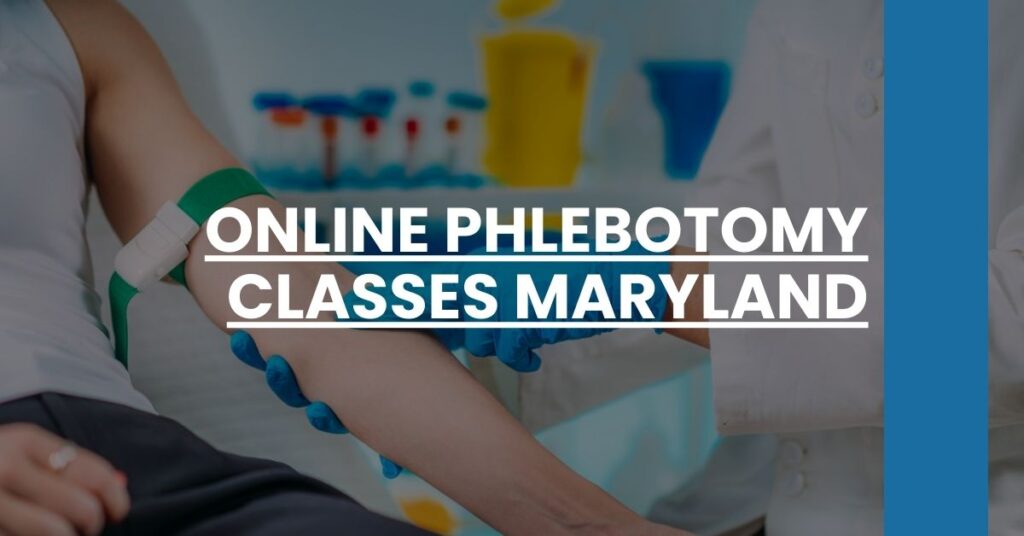 Online Phlebotomy Classes Maryland Feature Image