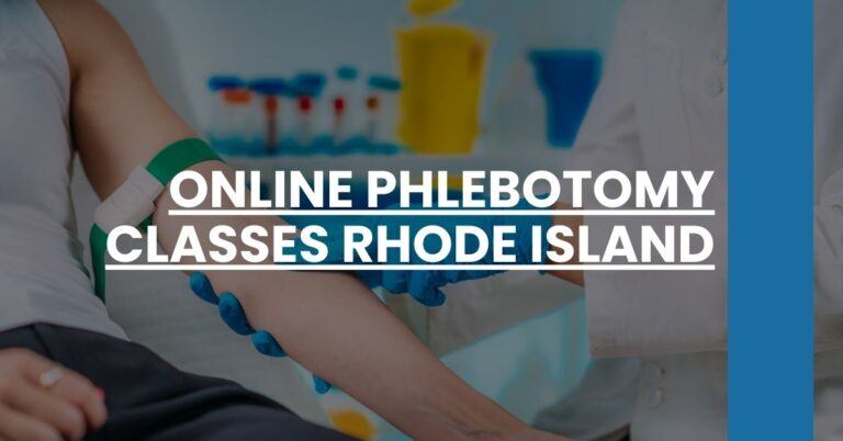 Online Phlebotomy Classes Rhode Island Feature Image